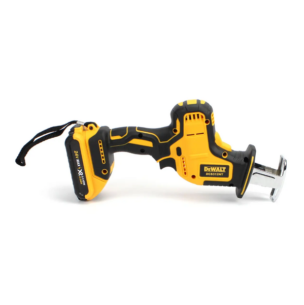 Аккумуляторная сабельная пила DeWalt DCS312NT (24V, 4AH) АКБ ножовка Деволт Девольт 312NT фото