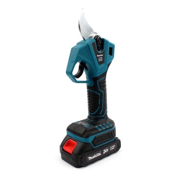 Аккумуляторный секатор Makita DUP270 Digital (24V, 5AH) Румыния. АКБ секатор Макита с экраном DUP270 фото