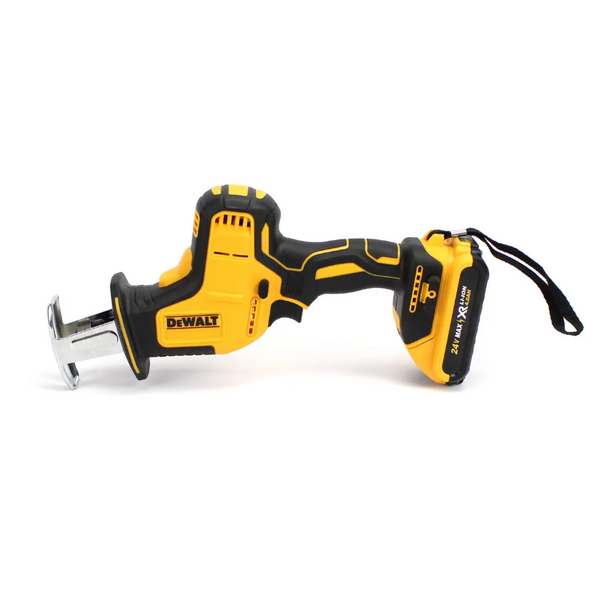 Аккумуляторная сабельная пила DeWalt DCS312NT (24V, 4AH) АКБ ножовка Деволт Девольт 312NT фото