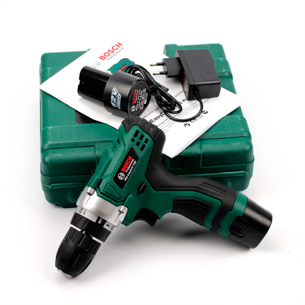 Шуруповерт BOSCH PBA EASYDRILL 1200 (12V 2AH). Акумуляторний Шуруповерт БОШ BOSCH 1200 фото