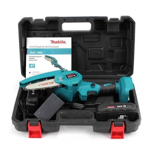 Акумуляторна міні пила Makita DUC150Z (24V, 5AH) АКБ веткоріз Макіта DUC150Z фото