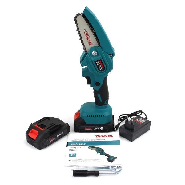 Акумуляторна міні пила Makita DUC150Z (24V, 5AH) АКБ веткоріз Макіта DUC150Z фото