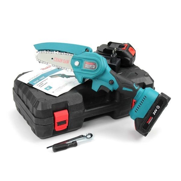 Акумуляторна міні пила Makita DUC150Z (24V, 5AH) АКБ веткоріз Макіта DUC150Z фото