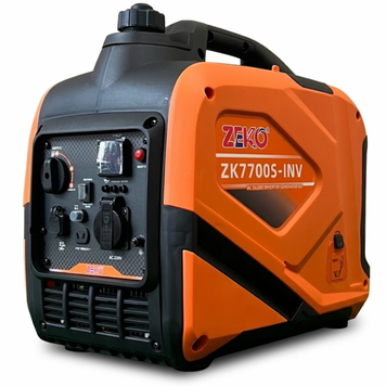 Інверторний генератор Zeko ZK7700S-INV 4.0 кВт, тихий бензиновий генератор Зєко ZK7700S (3.5-4.0 кВт) фото