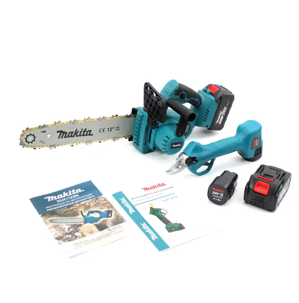 Акумуляторний набір 2в1 Makita (Пила DUC122N + Секатор DUP265Z) Набір 2в1 Макіта 0365897 фото
