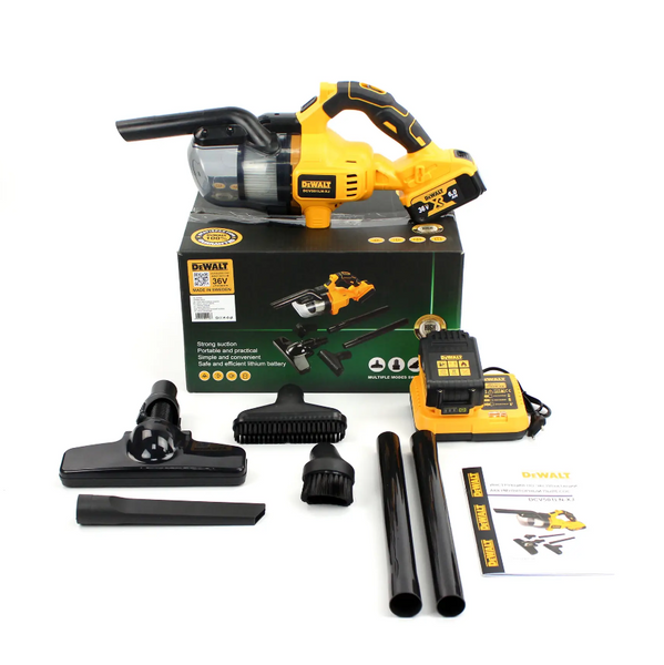 Аккумуляторный автомобильный пылесос DeWalt DCV501LN-XJ (36V, 6AH) АКБ пылесос Деволт 2525252 фото