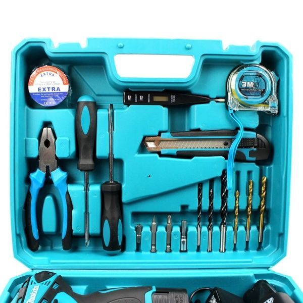 Шуруповерт Makita DF330DWE (12V - 2Ah) с набором инструментов! Аккумуляторный шуруповерт Макита DF330DWE фото