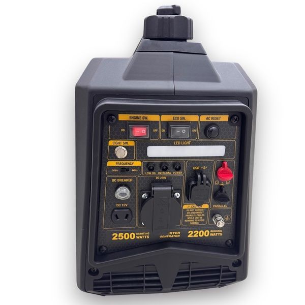 Инверторный бензиновый генератор DeWalt DWG2500i 2.2/2.5 кВт 2500i(2.2-2.5 кВт) фото