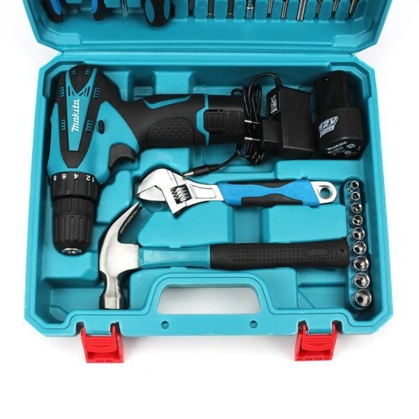 Шуруповерт Makita DF330DWE (12V - 2Ah) с набором инструментов! Аккумуляторный шуруповерт Макита DF330DWE фото