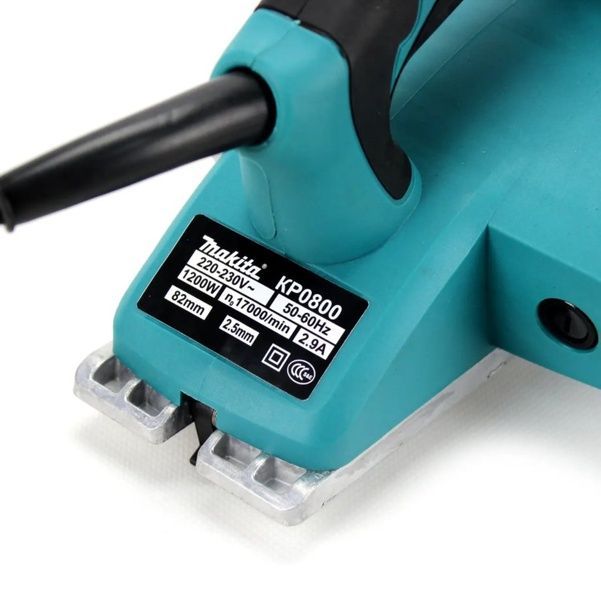 Электрорубанок Makita KP0800 (1200 Вт, 17000 оборотов). Рубанок по дереву Макита рубаронк фото