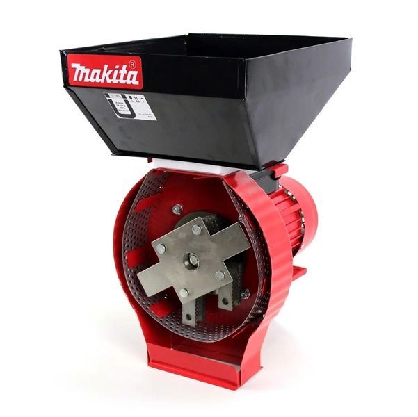 Зернодробарка Makita EFS 4200 (4.2 кВт, 280 кг/год). Кормоізмельчітель Макіта для зерна і качанів кукурудзи EFS 4200 фото