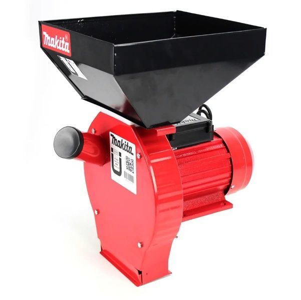 Зернодробарка Makita EFS 4200 (4.2 кВт, 280 кг/год). Кормоізмельчітель Макіта для зерна і качанів кукурудзи EFS 4200 фото