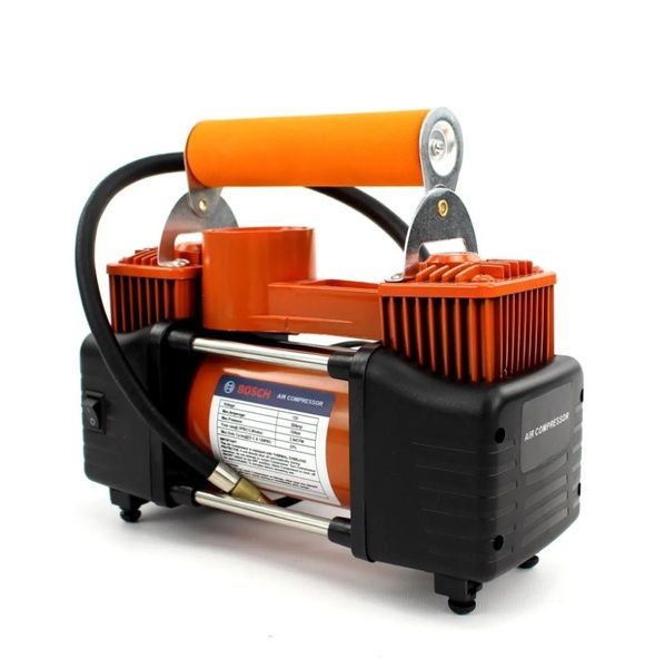 Автомобильный воздушный компрессор Bosch (72л/мин 12V, 30A), с набором инструментов 3544 фото