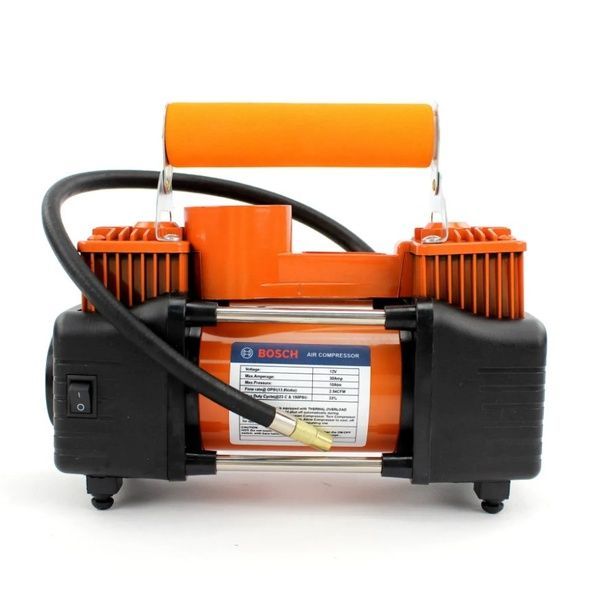 Автомобильный воздушный компрессор Bosch (72л/мин 12V, 30A), с набором инструментов 3544 фото