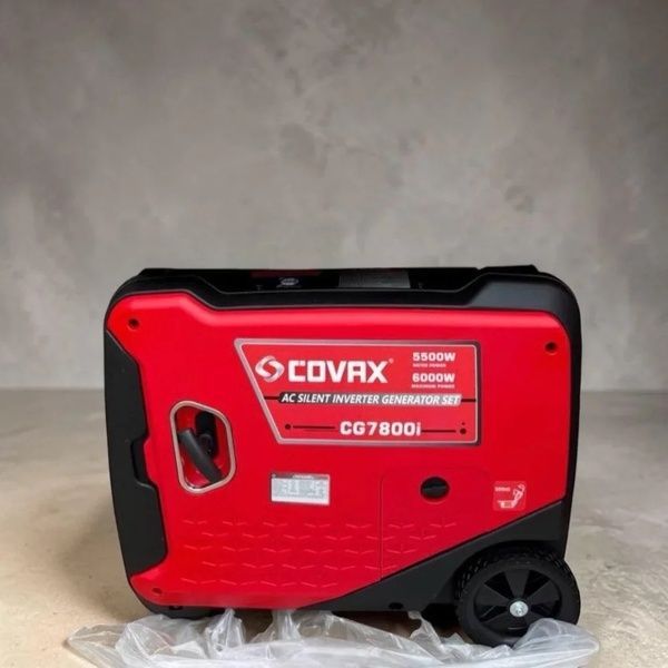 Инверторный генератор Covax CG7800i 6.0 кВт, тихий бензиновый генератор CG7800i (5.5-6.0 кВт) фото