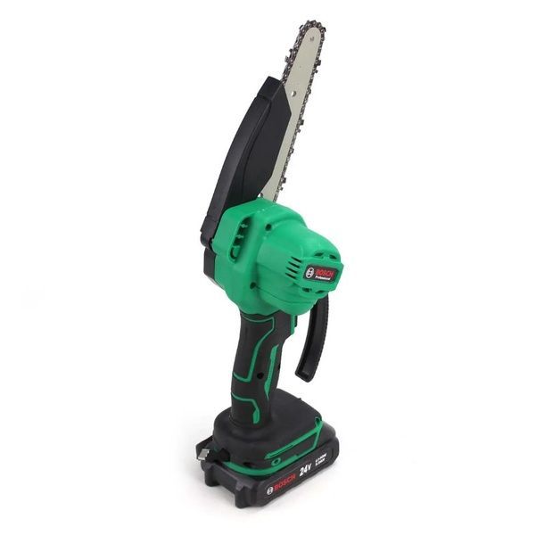 Аккумуляторная мини-пила Bosch UniversalChain 18 (24V, 5Аh, шина 15 см) АКБ веткорез Бош UniversalChain 18 фото