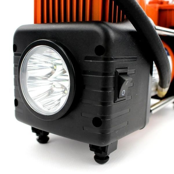 Автомобильный воздушный компрессор Bosch (72л/мин 12V, 30A), с набором инструментов 3544 фото
