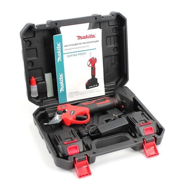 Акумуляторний секатор Makita DUP364 Profi (24V, 5AH) АКБ секатор Макіта DUP364 фото