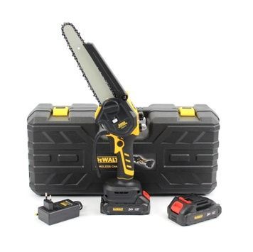 Аккумуляторная мини пила DeWalt DCM190HN (24V, 5Аh) щеточная, полуавтоматическая смазка цепи 4658 фото