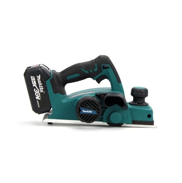 Аккумуляторный рубанок Makita DKP180 (36V, 5AH). Рубанок по дереву Макита рубаронк АКБ фото