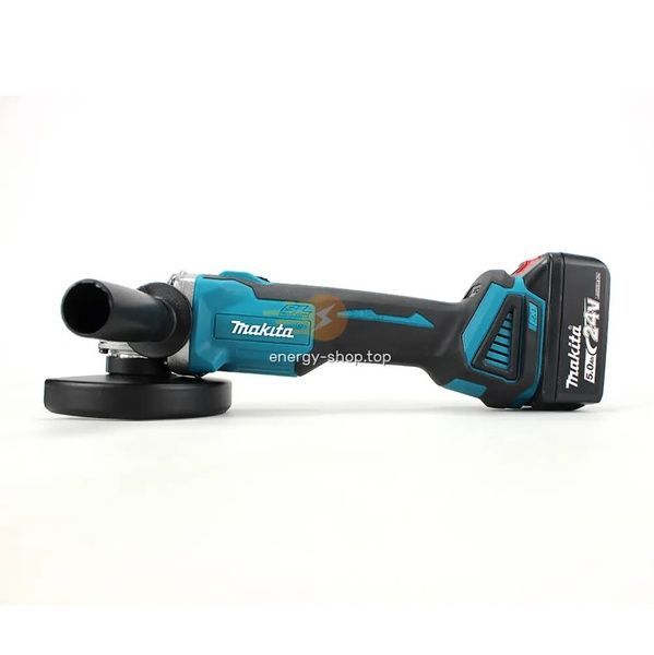 Аккумуляторная болгарка Makita DGA504ZL (24V, &Oslash;125 мм). УШМ Макита, угловая шлифмашина, турбинкаа DGA504ZL фото