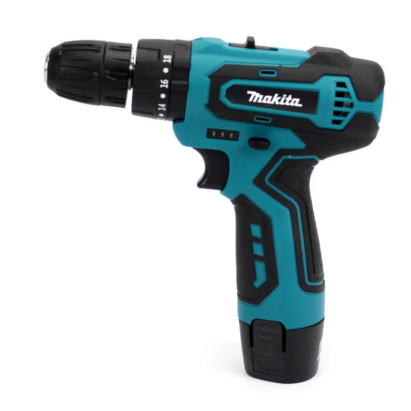 Ударный шуруповерт Makita DF330DWE (12V, 2Ah) с набором инструментов. АКБ шуруповерт Макита Makita DF330DWE фото