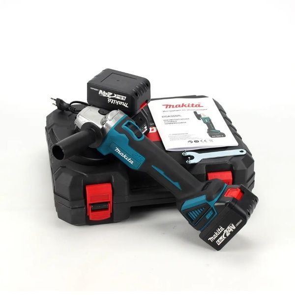 Аккумуляторная болгарка Makita DGA504ZL (24V, &Oslash;125 мм). УШМ Макита, угловая шлифмашина, турбинкаа DGA504ZL фото