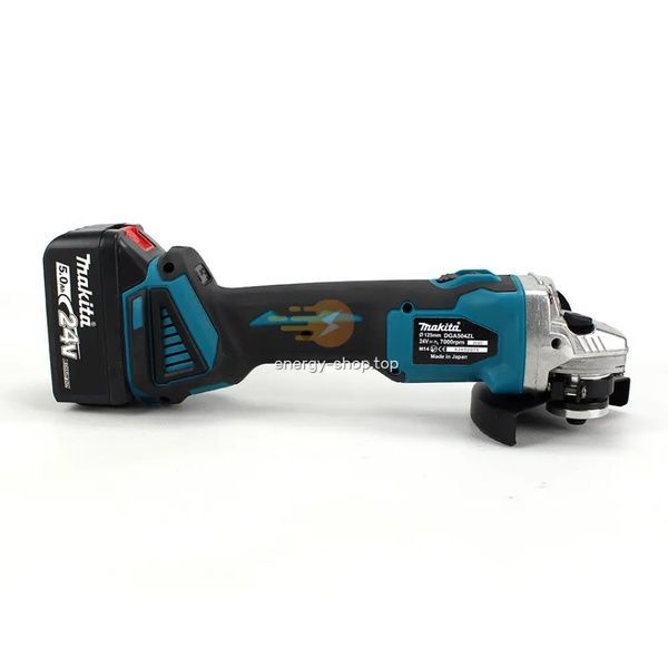 Аккумуляторная болгарка Makita DGA504ZL (24V, &Oslash;125 мм). УШМ Макита, угловая шлифмашина, турбинкаа DGA504ZL фото