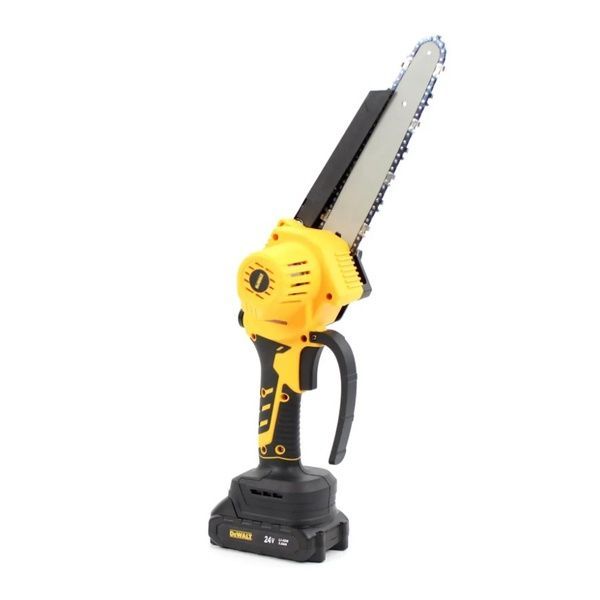 Аккумуляторная мини пила DeWalt DCM190HN (24V, 5Аh) щеточная, полуавтоматическая смазка цепи 4658 фото