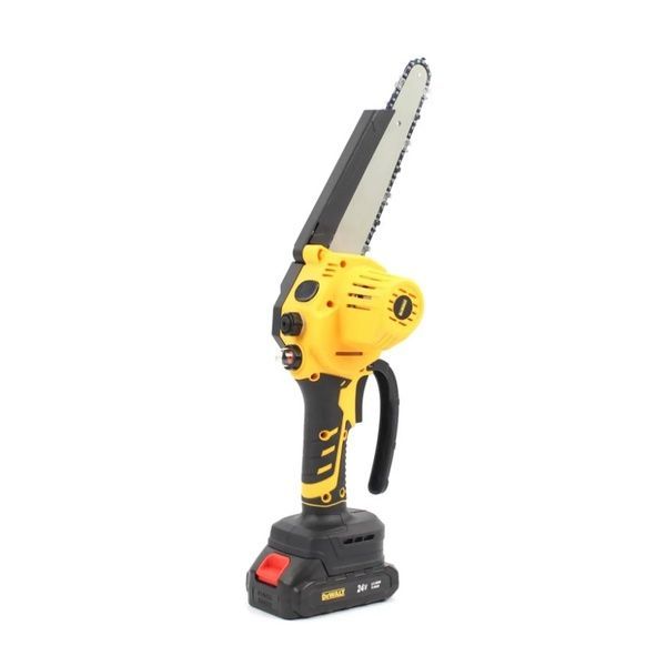 Аккумуляторная мини пила DeWalt DCM190HN (24V, 5Аh) щеточная, полуавтоматическая смазка цепи 4658 фото
