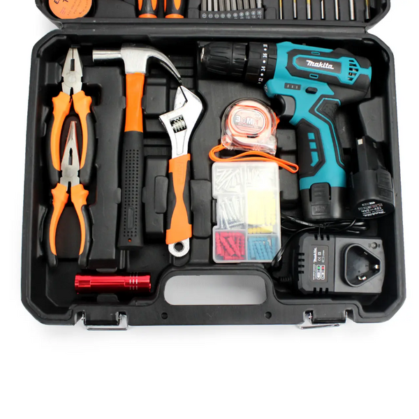 Ударный шуруповерт Makita DF330DWE (12V, 2Ah) с набором инструментов. АКБ шуруповерт Макита Makita DF330DWE фото