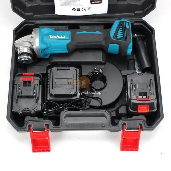 Аккумуляторная болгарка Makita DGA504ZL (24V, &Oslash;125 мм). УШМ Макита, угловая шлифмашина, турбинкаа DGA504ZL фото