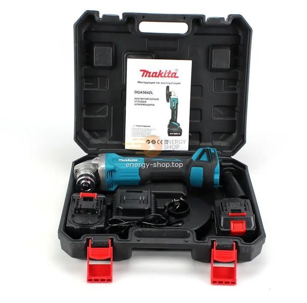 Аккумуляторная болгарка Makita DGA504ZL (24V, &Oslash;125 мм). УШМ Макита, угловая шлифмашина, турбинкаа DGA504ZL фото