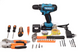 Шуруповерт Makita DF330DWE (12V 2Ah) з набором біт, свердел, насадок. Акумуляторний шуруповерт Макіта 1001 фото 1