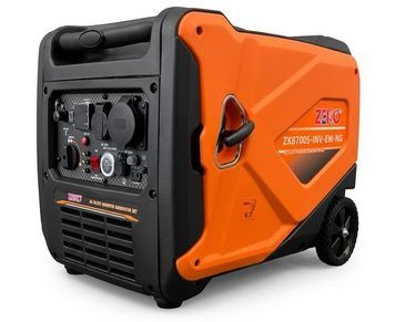Інверторний бензиновий генератор Zeko ZK8700S-INV-EW-NG/GAZ 5.0 кВт, Газ-Бензин с Електростартером та Пультом ДК, тихий бензиновий генератор Zeko ZK8700S-INV-EW-NG (4.5/5.0 кВт) фото
