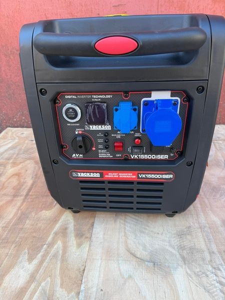 Інверторний генератор Vackson VK15500iSER 6.5 кВт с Електростартером та Пультом ДК, тихий бензиновий генератор VK15500iSER (6.0-6.5 кВт) фото