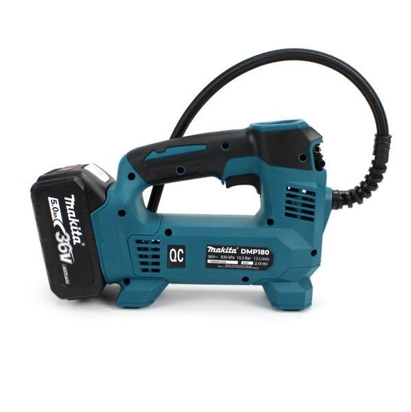 Аккумуляторный автомобильный компрессор Makita DMP180 (12л/мин 36V, 5Ah), с LED-индикатором давления DMP180 фото
