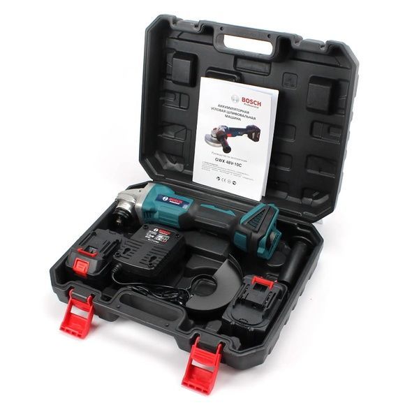 Акумуляторна болгарка Bosch GWX 48V-10C ( 48V, &Oslash;125 мм). УШМ Бош, кутова шліфмашина, турбинка GWX 48V-10C фото