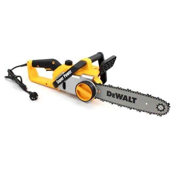 Электрическая цепная пила DeWalt DCM2800X1 (шина 30 см, 2.8 кВт) Электропила Деволт DCM2800 фото