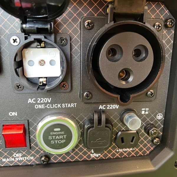 Інверторний бензиновий генератор Zeko ZK8700S-INV-EW-NG/GAZ 5.0 кВт, Газ-Бензин с Електростартером та Пультом ДК, тихий бензиновий генератор Zeko ZK8700S-INV-EW-NG (4.5/5.0 кВт) фото