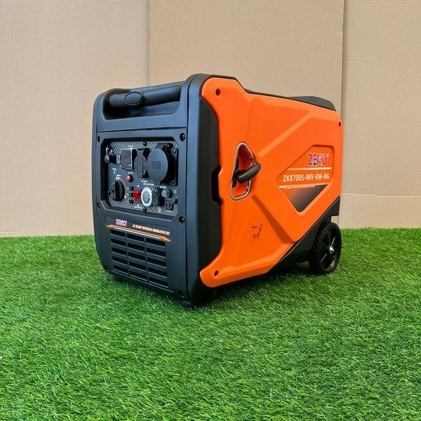 Інверторний бензиновий генератор Zeko ZK8700S-INV-EW-NG/GAZ 5.0 кВт, Газ-Бензин с Електростартером та Пультом ДК, тихий бензиновий генератор Zeko ZK8700S-INV-EW-NG (4.5/5.0 кВт) фото