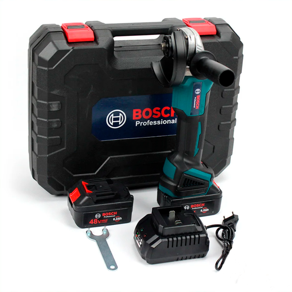 Акумуляторна болгарка Bosch GWX 48V-10C ( 48V, &Oslash;125 мм). УШМ Бош, кутова шліфмашина, турбинка GWX 48V-10C фото