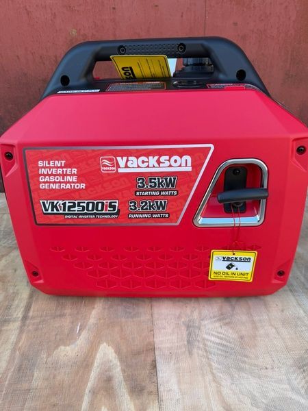 Інверторний генератор Vackson VK12500iS 3.5 кВт, тихий бензиновий генератор VK12500iS (3.2-3.5 кВт) фото