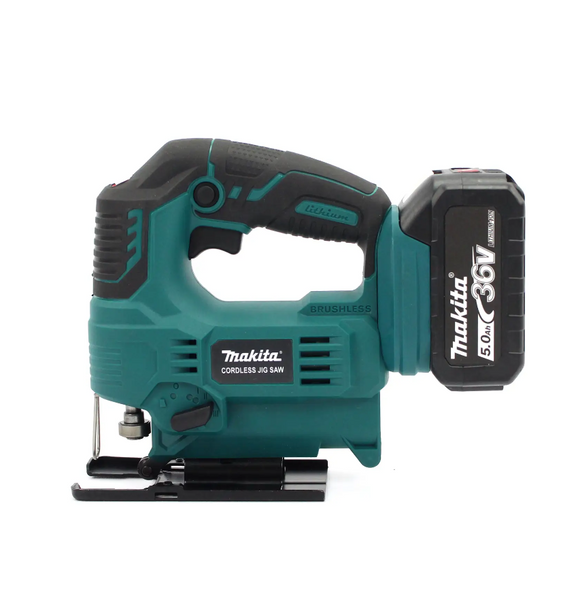 Аккумуляторный лобзик Makita DJV180Z (36V, 5AH), бесщеточный лобзик Макита 57948903 фото