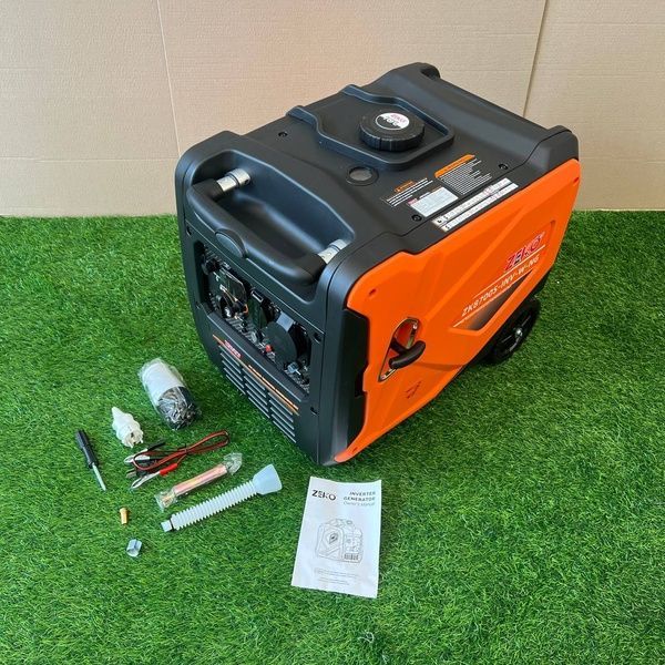 Інверторний бензиновий генератор Zeko ZK8700S-INV-W-NG/GAZ 5.0 кВт, Газ-Бензин, тихий бензиновий генератор ZK8700S-INV-W-NG (4.5/5.0 кВт) фото