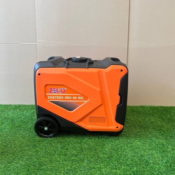 Інверторний бензиновий генератор Zeko ZK8700S-INV-W-NG/GAZ 5.0 кВт, Газ-Бензин, тихий бензиновий генератор ZK8700S-INV-W-NG (4.5/5.0 кВт) фото