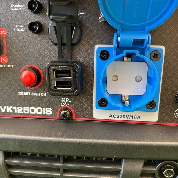 Інверторний генератор Vackson VK12500iS 3.5 кВт, тихий бензиновий генератор VK12500iS (3.2-3.5 кВт) фото