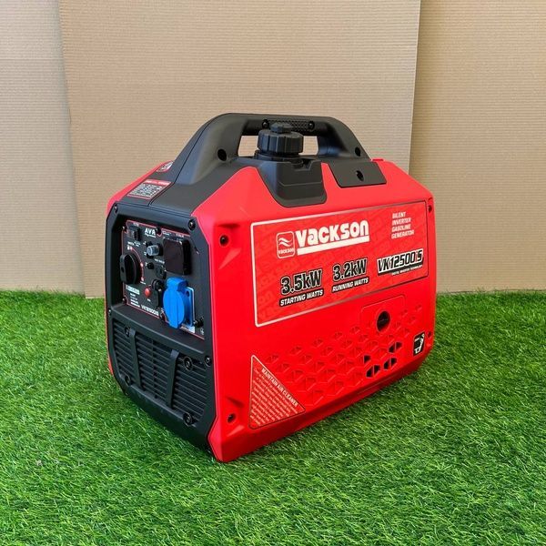 Інверторний генератор Vackson VK12500iS 3.5 кВт, тихий бензиновий генератор VK12500iS (3.2-3.5 кВт) фото