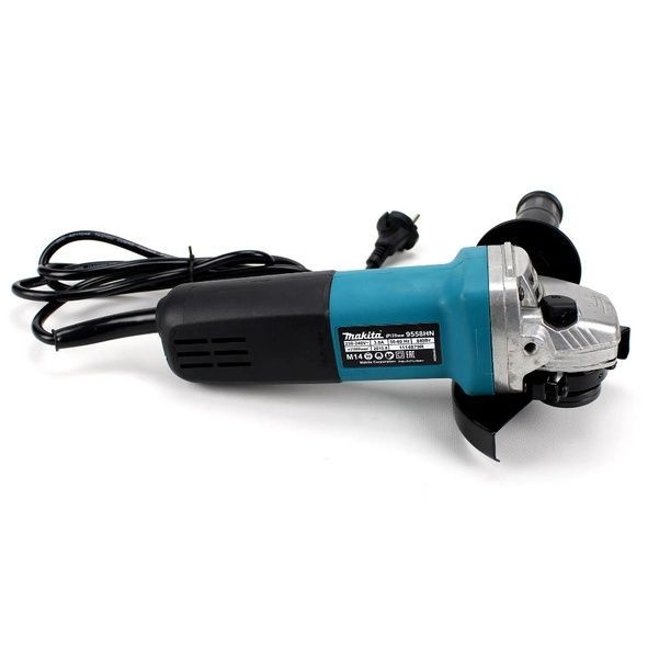 Болгарка Makita 9558 NH (840 Вт, &Oslash;125мм) Кутова шліфувальна машина Макіта 9558HN фото