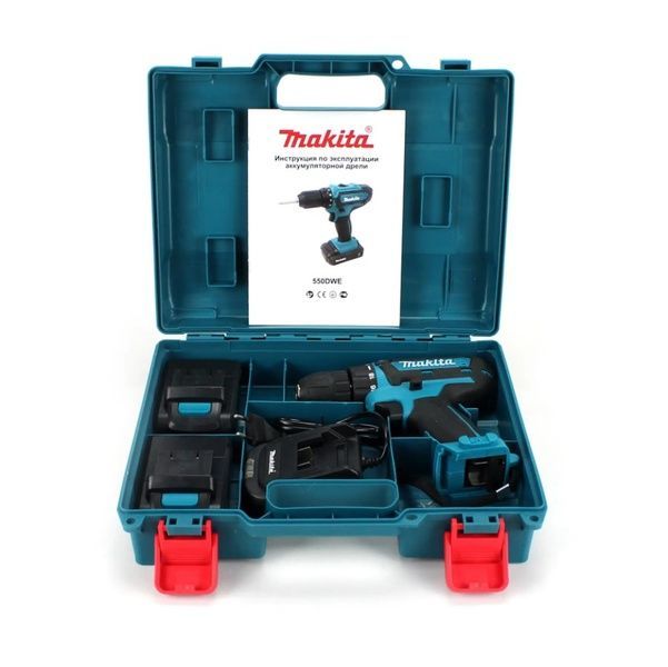 Шуруповерт Makita 550 DWE (24V 5A/h Li-Ion) Акумуляторний шуруповерт Макіта, дриль шуруповерт 550 DWE фото